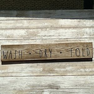 Rae Dunn Inspired Laundry Sign